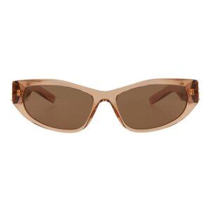 Givenchy Womens Cat Eye Orange Orange Brown Fashion Designer Eyewear